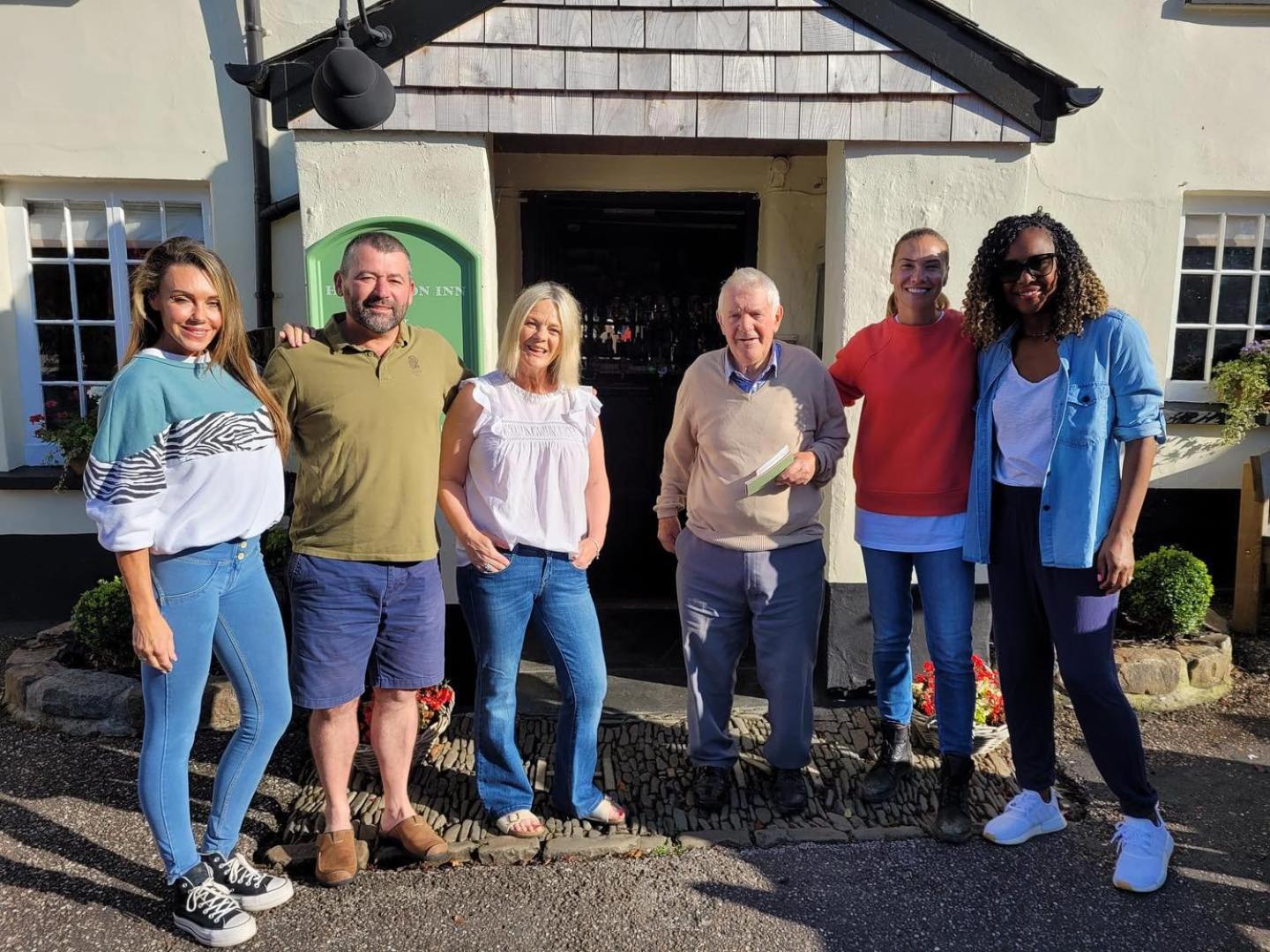 Half Moon Inn Sheepwash Exterior foto